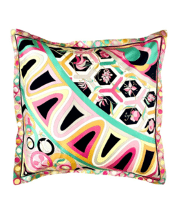 Pucci - Multicoloured modern cushion by CLS Cushions. An exhibitor at Craftworks.