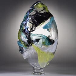 Molton Landscape by Blowfish Glass. An exhibitor at Craftworks.