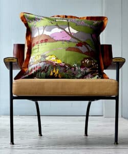 Liberty - Japanese Garden Cushion by CLS Cushions. An exhibitor at Craftworks.