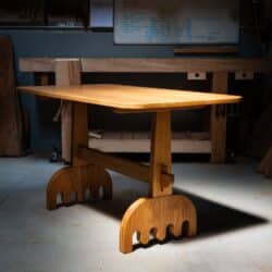 Table created by Loose Fit. An exhibitor at Craftworks.