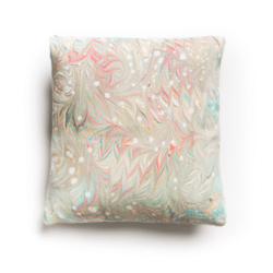 Marbled Pillow by Rocworx. An exhibitor at Craftworks.