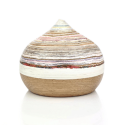 Wooden Sculpture by Hannah Lane. an exhibitor at Craftworks as part of the Design-Nation campaign.