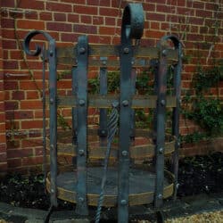 Metal Brazier by Ian Thackray Blacksmith. An exhibitor at Craftworks.