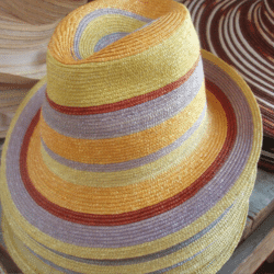 Straw Hat making, one of the talks by hat maker Lucy Barlow at Craft Really Works Talks programme at Craftworks.