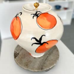 Ceramic stoneware by Felicity Cressida Rowbotham, an exhibitor at Craftworks.